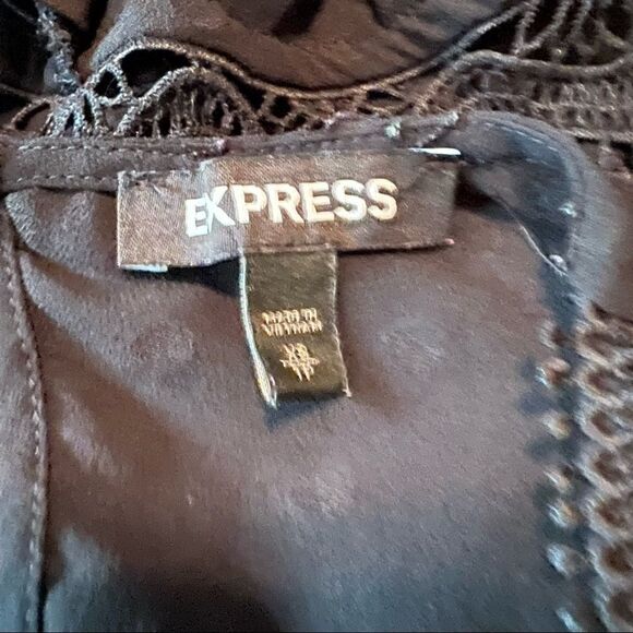 Express black lined romper - Picture 3 of 12